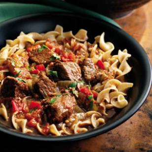 Slow Cooker Hungarian Beef Goulash