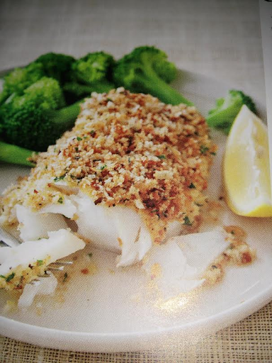 Baked Fish With Crispy Crumbs