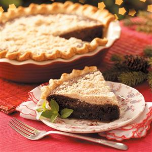 Chocolate Shoofly Pie