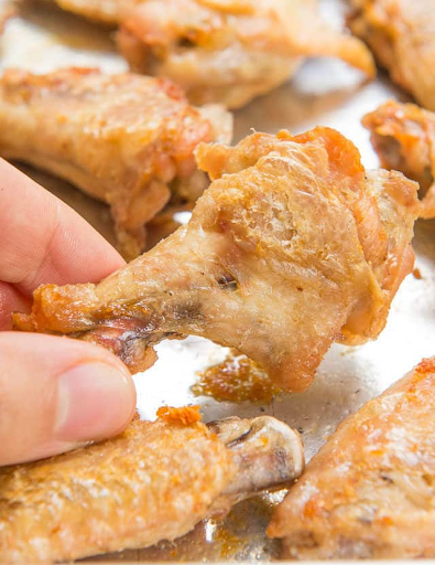 Extra Crispy Chicken Wings -Air Fryer or Conventional Oven