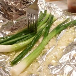 Green Onions Steam-Grilled, Baked, or Microwave Steamer Bag