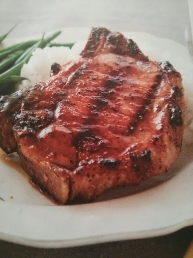 Grilled Honey-Glazed Pork Chops