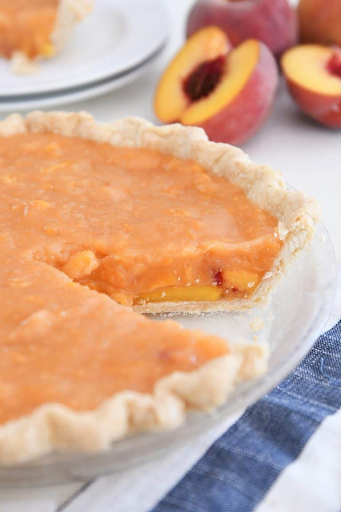Skinny Peach Pie