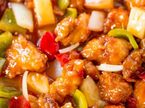 Sweet and Sour Chicken￼
