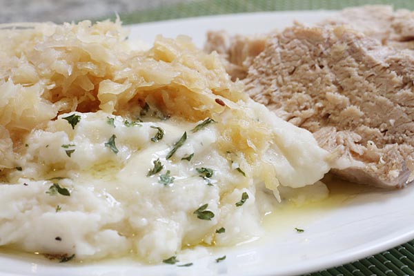 Slow Cooker Sauerkraut Pork Loin