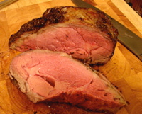 Prime Rib Cooked To Perfection