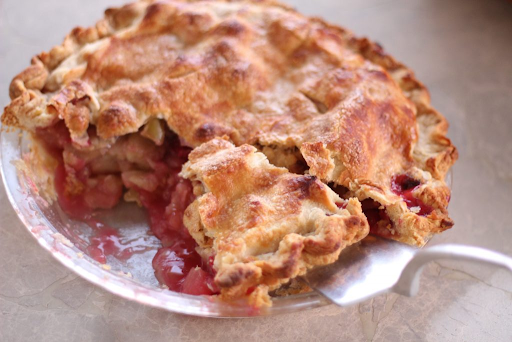 Apple Cranberry Pie-The Easy Way