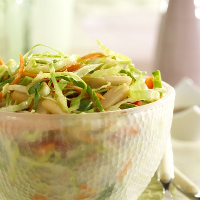 Gingered Asian Coleslaw￼