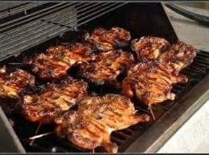 Grilled or Baked Marinated Cornish Hens
