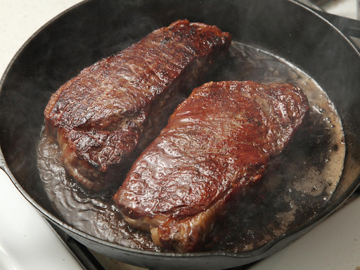 Reverse Sear Steak￼