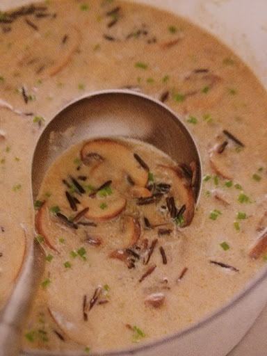 Wild Rice And Mushroom Soup￼