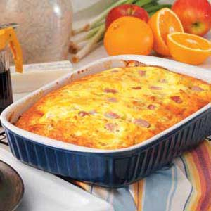 Corned Beef Oven Omelet￼