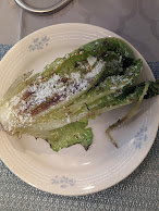 Grilled Romaine Hearts With Pecorino Romano And Balsamic Glaze