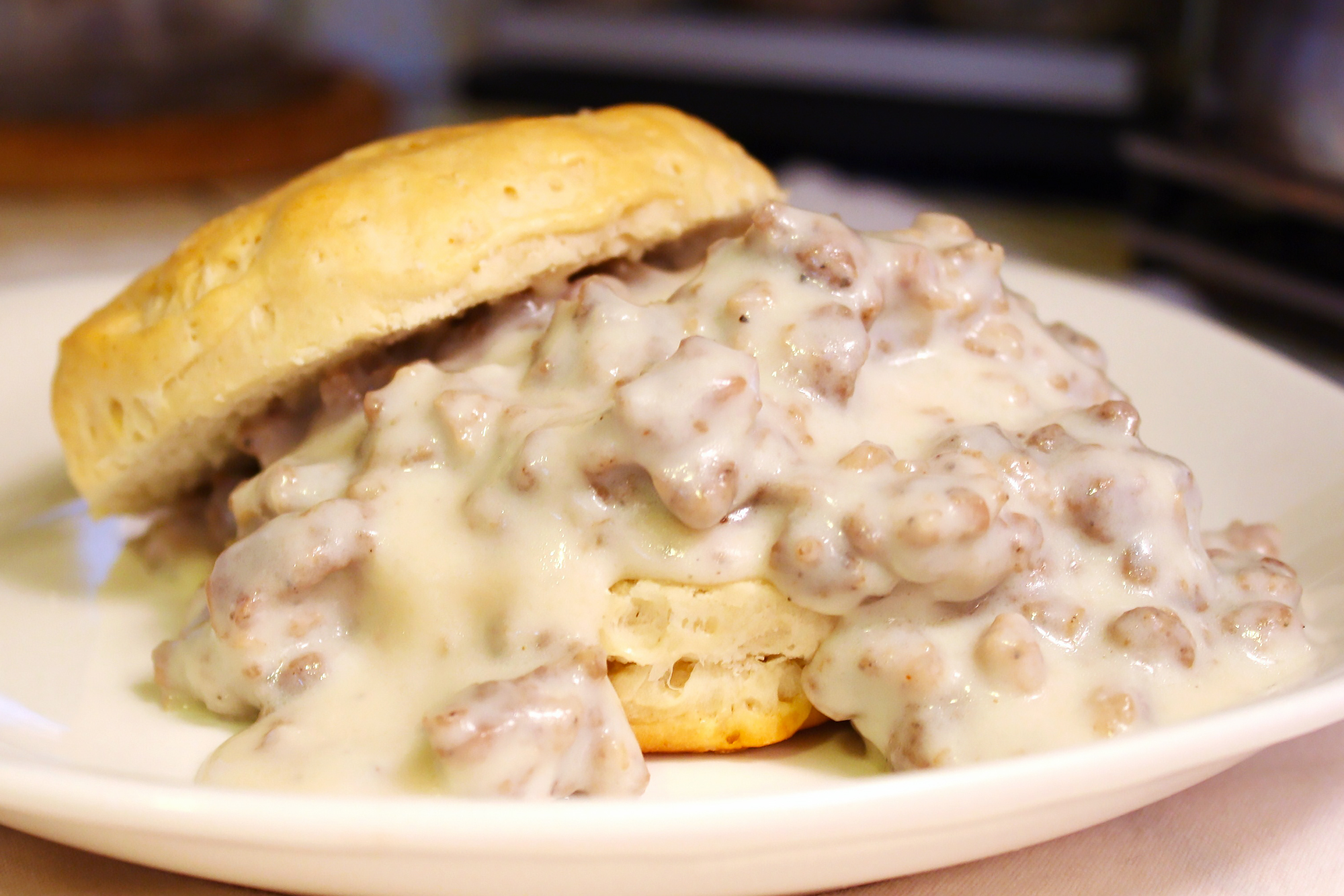 Meat Lovers Country Sausage Biscuits And Gravy