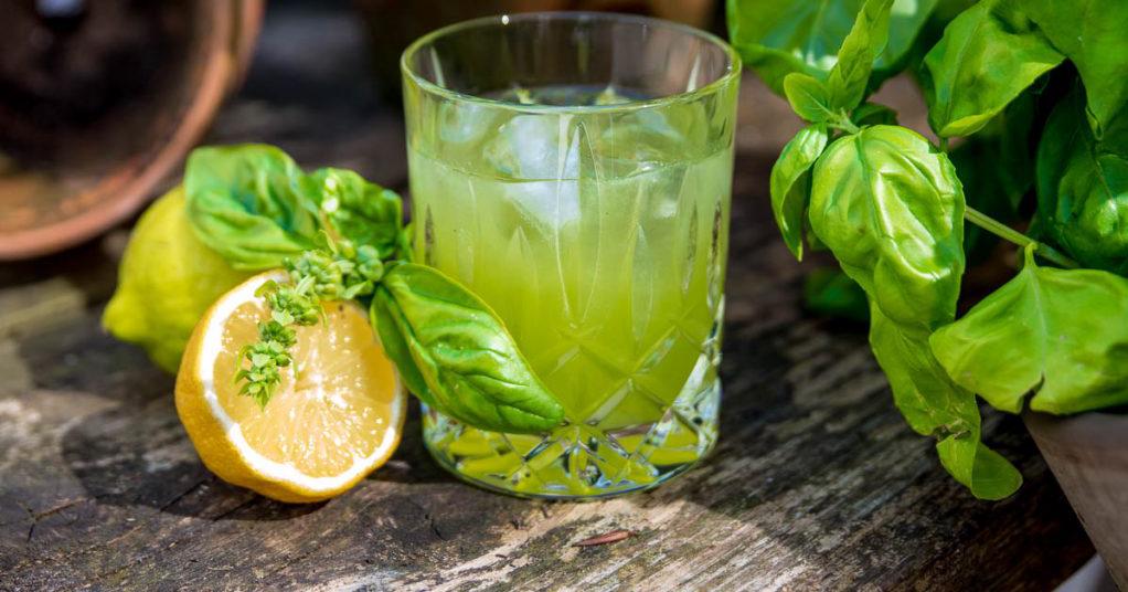 Gin-Basil Smash
