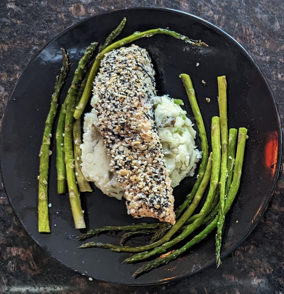 Everything Crusted Salmon