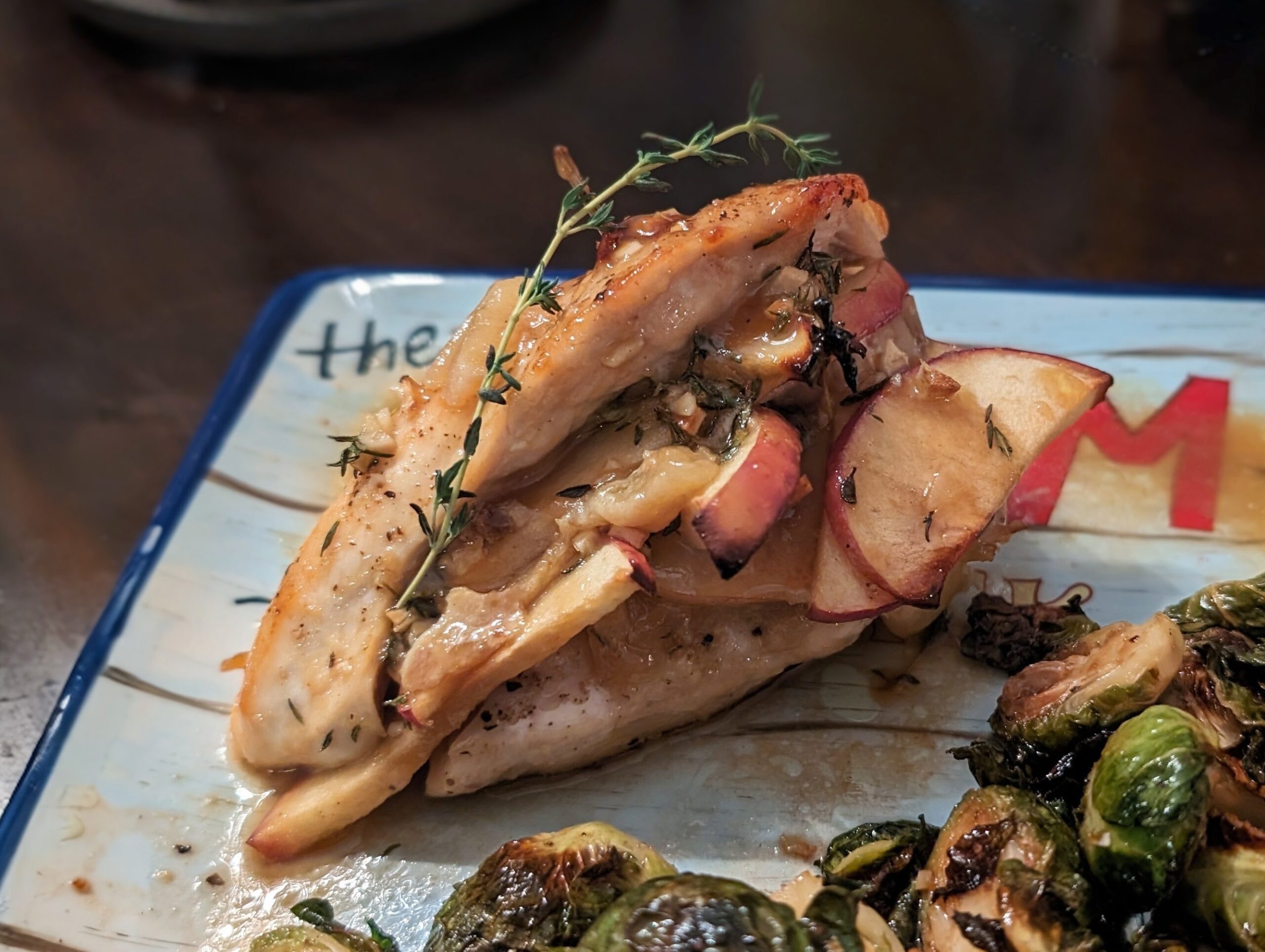 Apple and Brie Stuffed Chicken Breast
