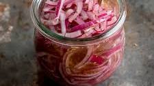 Marinated Red Onions